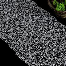 Tischläufer Graz | Breite 30 cm | versch. Längen 30 x 75 cm | Creme