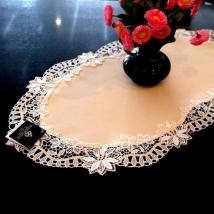 Design Paris - lachs - 30 x 59 cm oval 