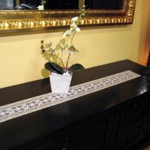 Design Luzern - Tischband 12 x 120 cm Beige 120 cm