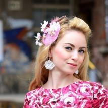 Ohrringe Greta - Creme 