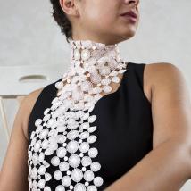 Schal Audrey - Creme 