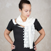 Schal Selene - Creme 