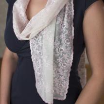 Schal Georgia - Rosé 