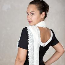 Schal Cortessa - Weiß 