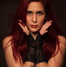 Stulpen Georgia - Schwarz M | ohne Daumenloch