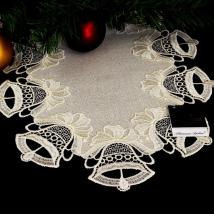 Design Mittenwald - 28 x 36 cm oval Vogtlandleinen L