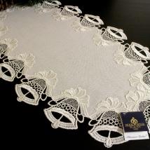 Design Mittenwald - 40 x 80 cm oval Vogtlandleinen L