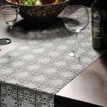 Tischläufer Pillnitz | Breite 40 cm | versch. Längen 79 cm | Creme