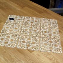 Mitteldecke Nizza aus Spitze | versch. Größen 64 x 64 cm