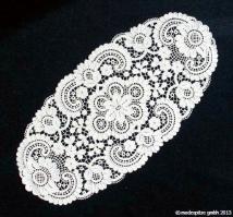 Design Dresden - 30 x 60 cm oval Weiß