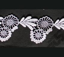 Borte aus Bio-Baumwolle Design 69630 - weiss 