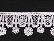 Borte aus Bio-Baumwolle Design 69692 - weiss 