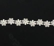 Borte aus Bio-Baumwolle Design 69968 - weiss <250m Abnahme ORGANIC