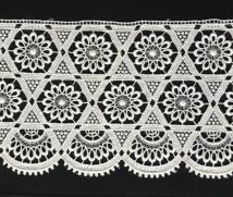 Borte aus Bio-Baumwolle Design 84402 - weiss 