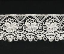 Borte aus Bio-Baumwolle Design 84650 - weiss 