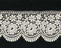 Borte aus Bio-Baumwolle Design 84962- weiss 