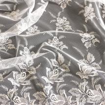 Tüll-Allover T03 in Creme | Muster Musterlasche