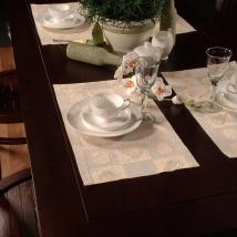 Design Apfel und Birne - Platzdecke 35x55 