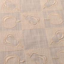 Design Apfel und Birne L (lachs) - 83x83 