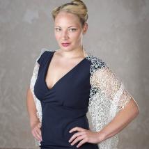 Stola Miro - Farbe Creme 