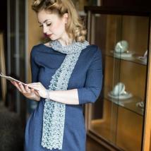 Stola Viviana - Silbergrau 