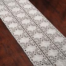 Tischdecke Pillnitz klein | 23 x 40 cm Creme