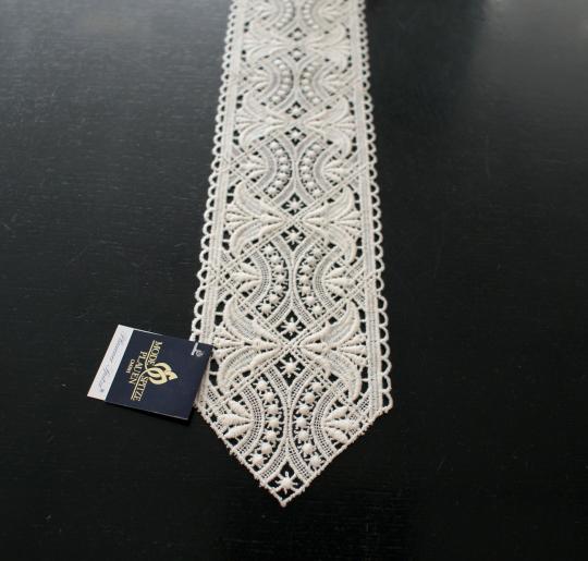 Tischband Design 67099 | Gr. 9 x 160 cm Champagner