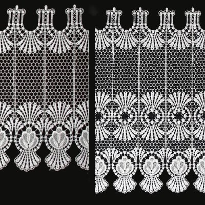 Gardine Design 68366 30 cm  | Champagner