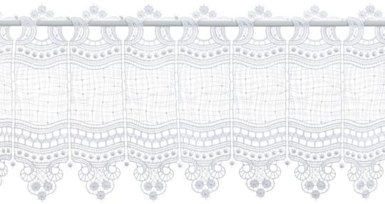 Scheibengardine Spitze Design 69348 28 cm