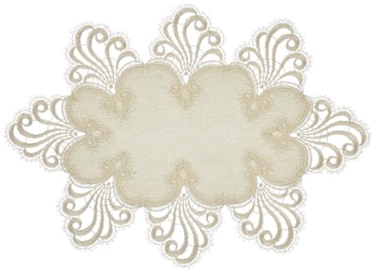 Design Nizza - 165 cm rund Jacquard M 