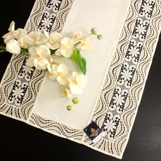 Design Luzern - Läufer 40 x 80 cm Beige | Jacquard M