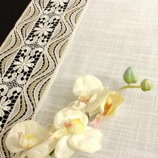 Design Luzern - 150 x 215 cm eckig Beige | Acrylleinen AL