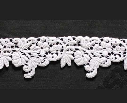 Borte aus Bio-Baumwolle Design 69570 - weiss <250m Abnahme ORGANIC