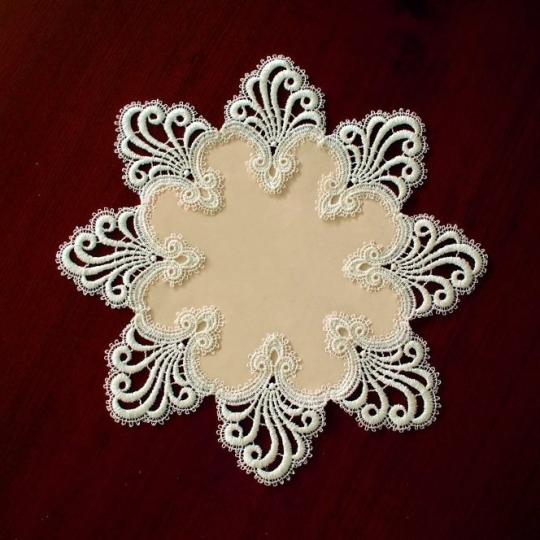 Design Nizza - 75 cm rund Polyestersatin S