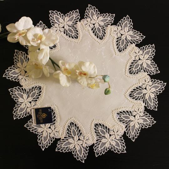 Design Aachen - 40 cm rund Damast E