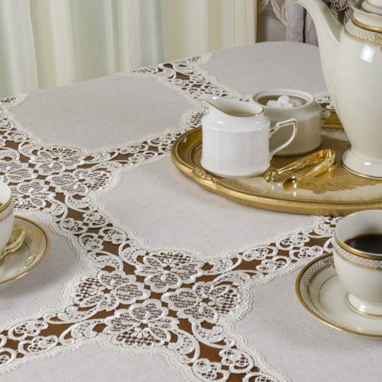 Mitteldecke Lugano - 90x90 cm Jacquard M
