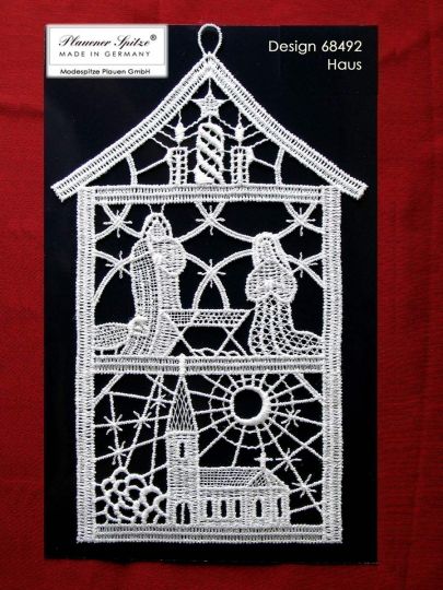 Fensterbild Haus 