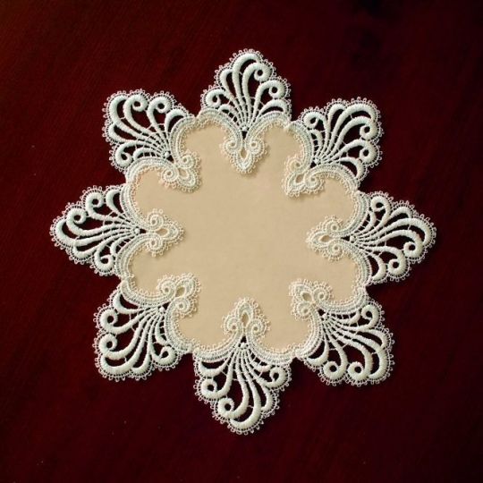 Design Nizza - 60 cm rund Polyestersatin S