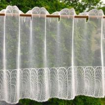 Bauhaus Gardine Berlin | Florentiner 69962 | Höhe 40 cm | Creme 