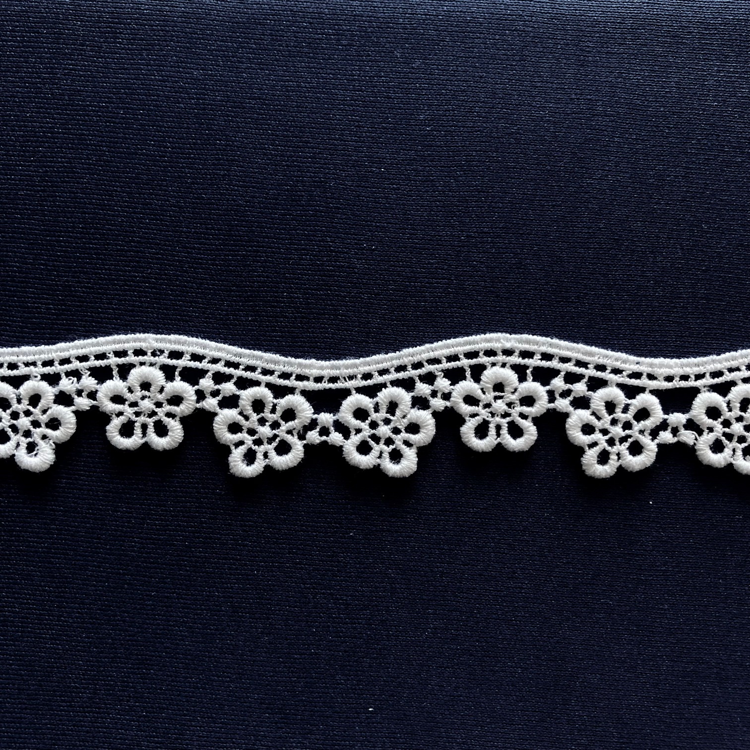 Spitze | Borte aus Bio-Baumwolle Design 69230 - weiss | jetzt kaufen