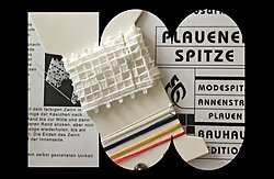 Mehr zu textilen Mustern des Bauhauses und der Moderne - Plauener Spitze